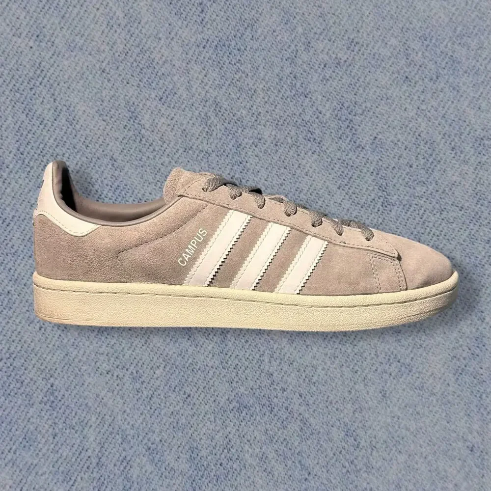 Adidas Campus Gray Suede Men’s Sneakers - Size 9.5